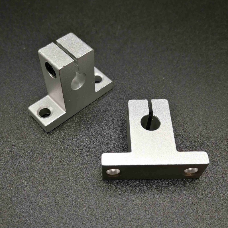 Supporto verticale T SK8 per barra liscia 8mm stampante 3D cnc
