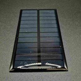 Mini pannello solare cella fotovoltaico 6v da 0 a 200mah 1w watt 110x60x2,5