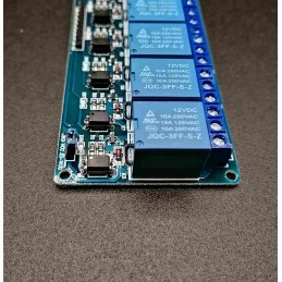 Modulo relè 5v 8ch canali per carichi fino AC 250V 10A Arduino AVR PIC ARM