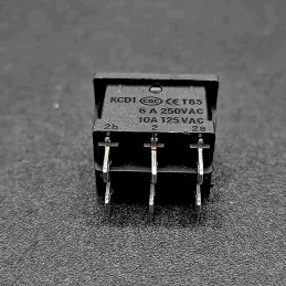 10x Interruttore pulsante autobloccante deviatore bipolare 6 pin switch  8x8mm