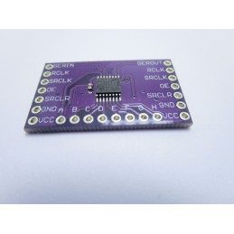 Modulo CJMCU-595 74HC595 registro a scorrimento 8 bit shift register per arduino
