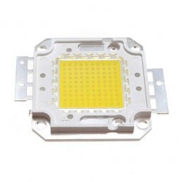 Chip power led 50w watt luce bianco freddo 30V-32v 1500mAh per ricambio fari