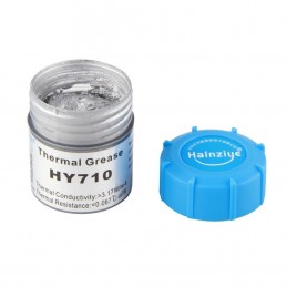 Pasta termica termoconduttiva silver argento HY710 20g 3.17wh per cpu led vga