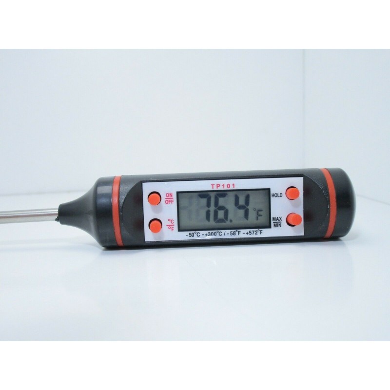 Termometro alimentare TP300 Termometro da cucina digitale for sonda for cibo  for cucinare carne BBQ Utensili da cucina al forno elettronico (Color :  TP300) : .it: Casa e cucina