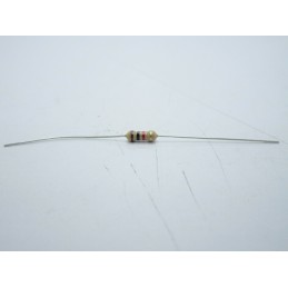 20pz Resistore resistenza strato di carbone tht 1/w 1KΩ 1K ±5% 0,25W Ø2,3x6mm