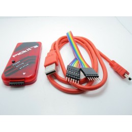 Programmatore Pickit 3 con cavo usb cd per programmazione microcontrollori Pic