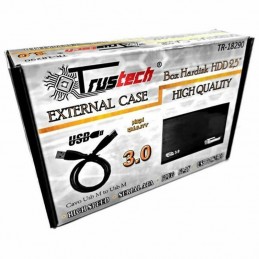 Case box esterno portatile per hard disk sata 2,5" usb 3.0 supporta fino a 2TB